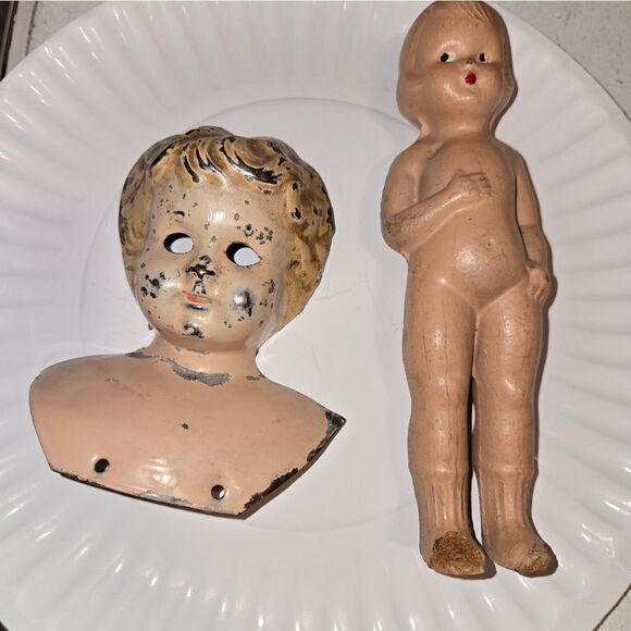 2 vintage dolls for parts - Picture 6 of 8